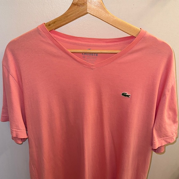 Lacoste Pima cotton short sleeve, size 6, XL - Picture 1 of 3